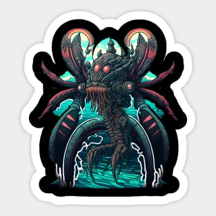 Sea Monster Sticker